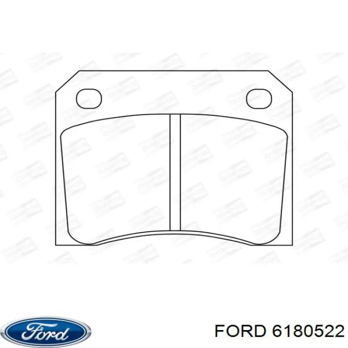 Filtro de aire 6180522 Ford
