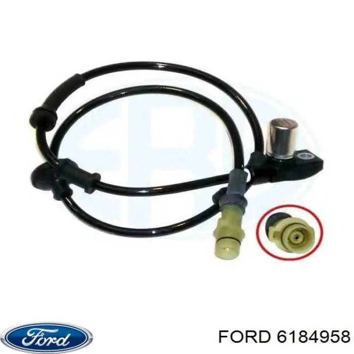 6184958 Ford sensor abs delantero derecho