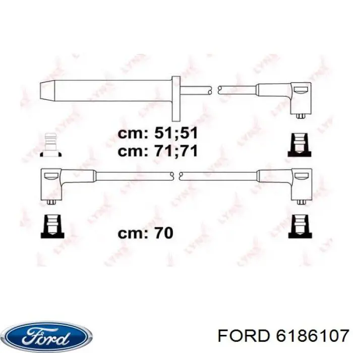 Comprar 6186107 Ford Cable de bujía