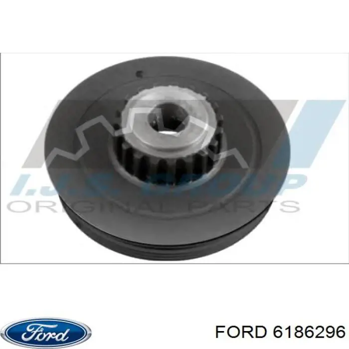 Polea de cigüeñal 6186296 Ford