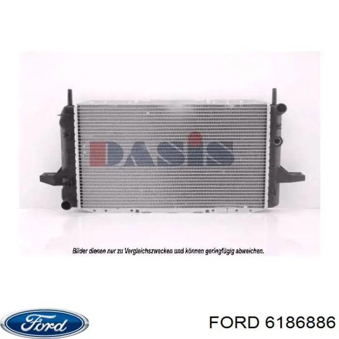Água radiador Ford 6186886 precio, desde 60,61 EUR
