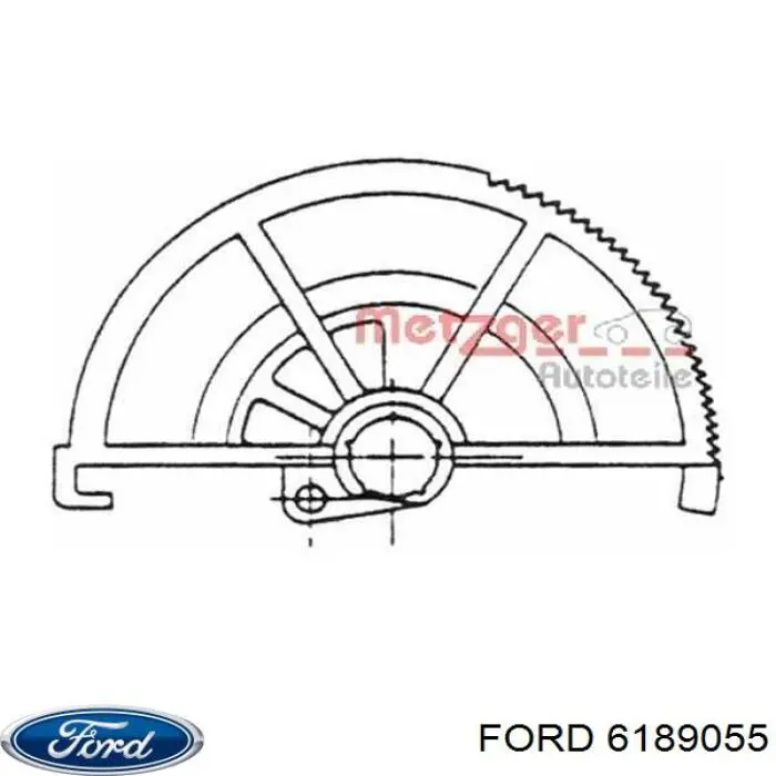 Juego de reparación del sector del accionamiento del embrague Ford 6189055 precio, desde 3,37 EUR