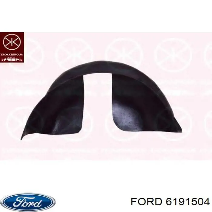 Paso rueda delantero derecho para Ford Sierra II GBG, GB4