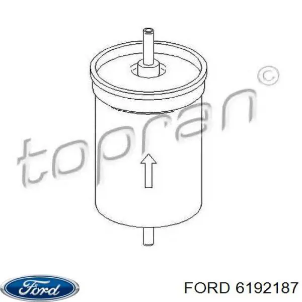 Filtro combustible Ford 6192187 precio, desde 13,07 EUR