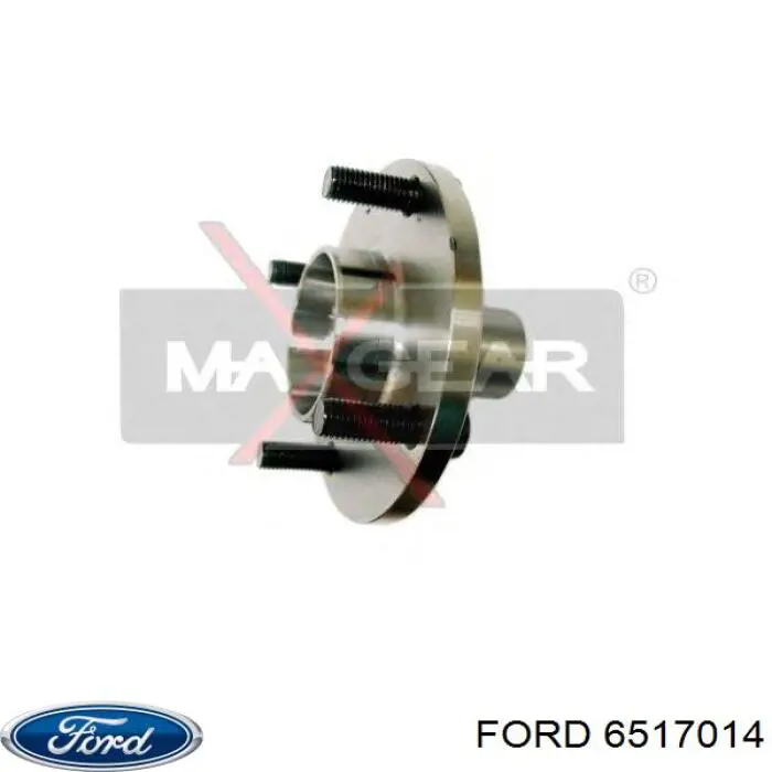 6517014 Ford cubo de rueda delantero