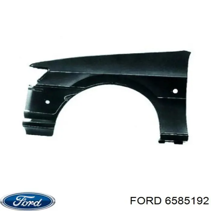 6585192 Ford guardabarros delantero derecho