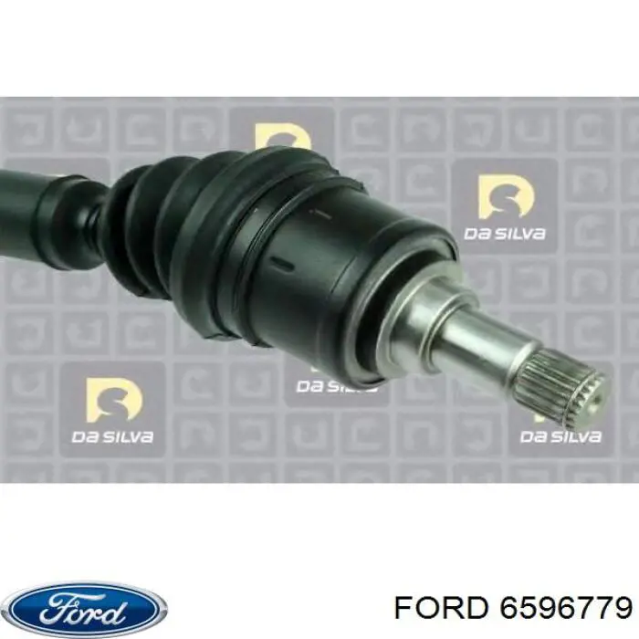 6596779 Ford árbol de transmisión delantero izquierdo