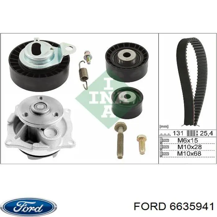 Comprar 6635941 Ford Tensor correa distribución