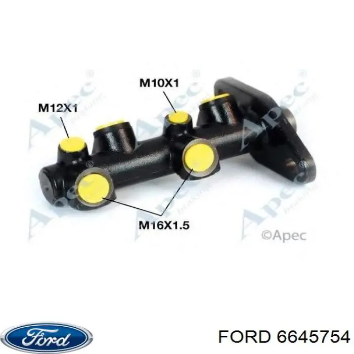 Cilindro maestro de frenos Ford 6645754 precio, desde 56,08 EUR