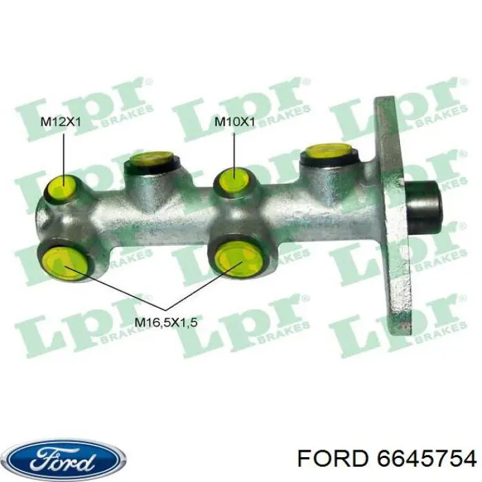 Comprar 6645754 Ford Cilindro maestro de frenos