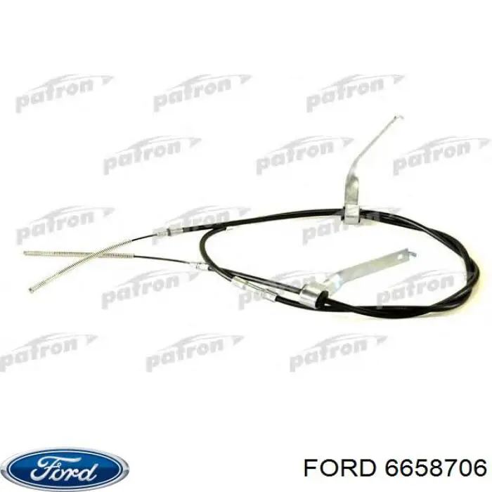 Cable de freno de mano trasero derecho/izquierdo Ford 6658706 precio, desde 31,86 EUR