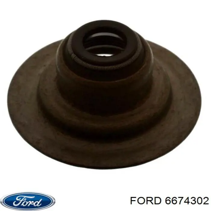 6674302 Ford sello de aceite de valvula (rascador de aceite Entrada/Salida)