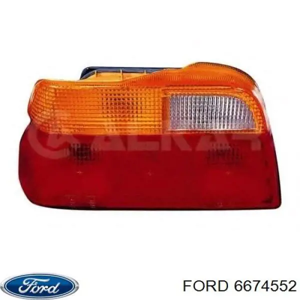 6674552 Ford piloto posterior izquierdo