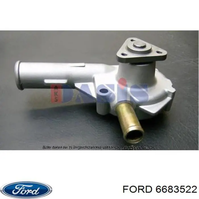 6683522 Ford bomba de agua