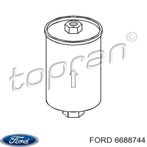 6688744 Ford filtro combustible