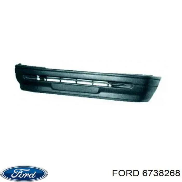 6738268 Ford parachoques delantero