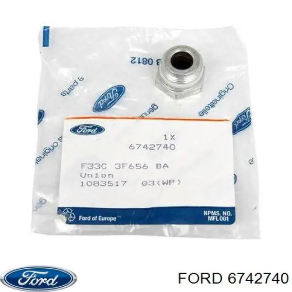 Conexión de bomba GUR a manguera de alta presión para Ford Mondeo (B5Y)