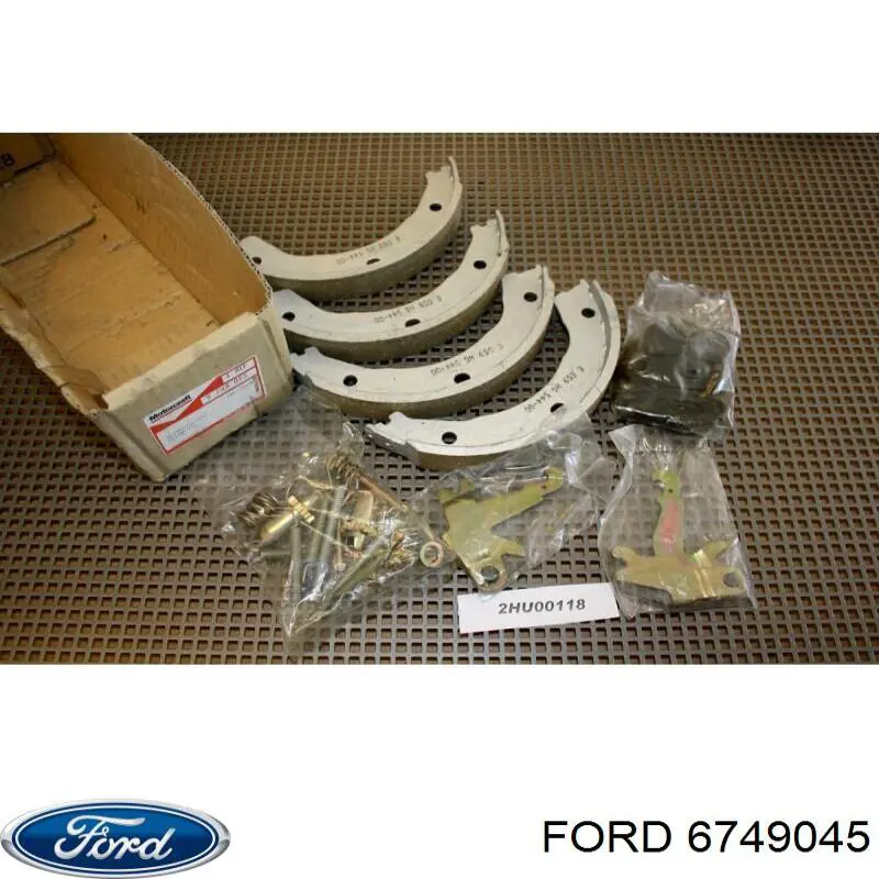 Pastillas de freno de mano Ford 6749045