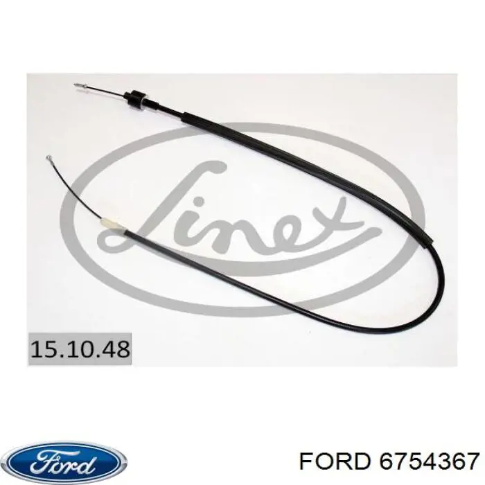 6754367 Ford cable de embrague