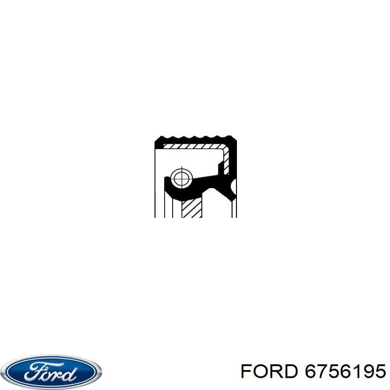 Retén del semieje delantero izquierdo Ford 6756195 precio, desde 7,01 EUR
