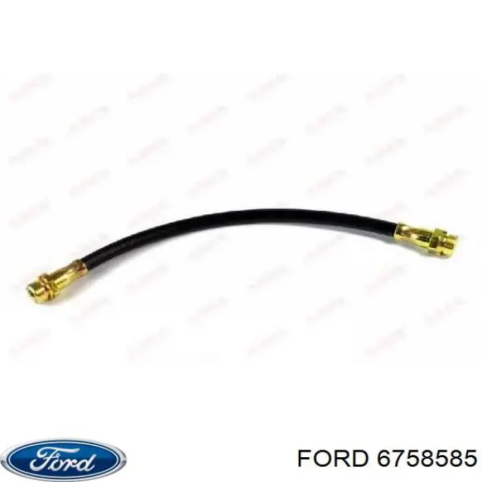 6758585 Ford tubo flexible de frenos trasero