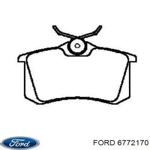 Tuerca de seguridad de la cremallera de dirección 6772170 Ford