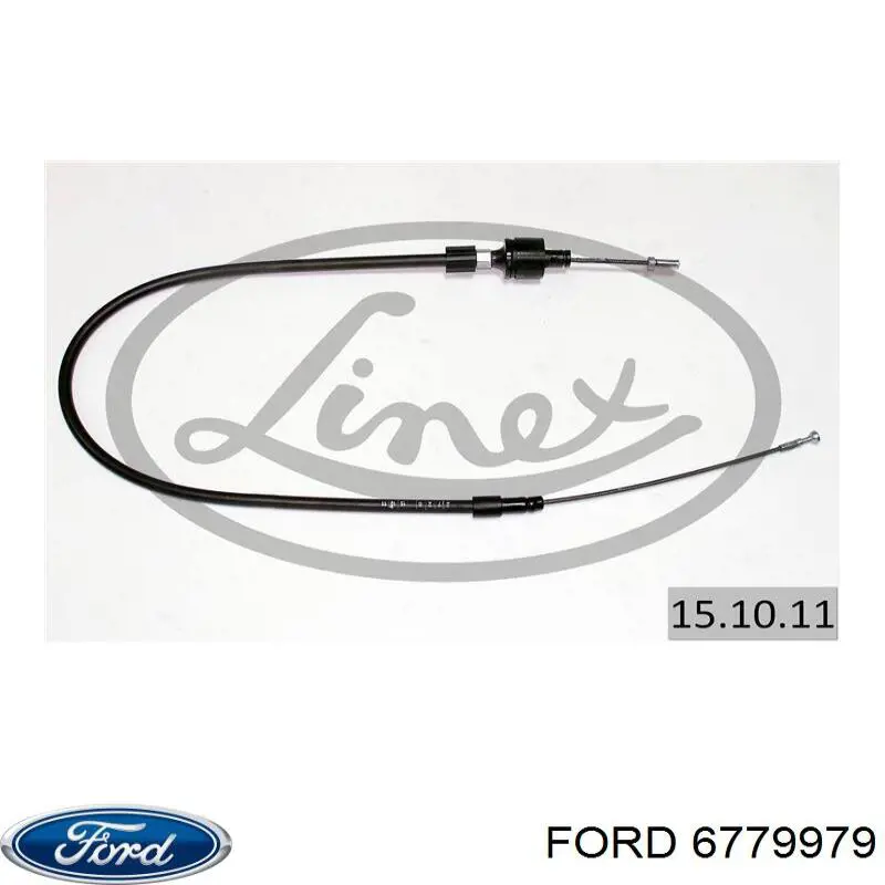 6492352 Ford cable de embrague