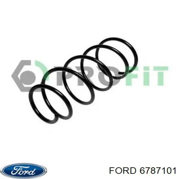 6787101 Ford muelle de suspensión eje delantero