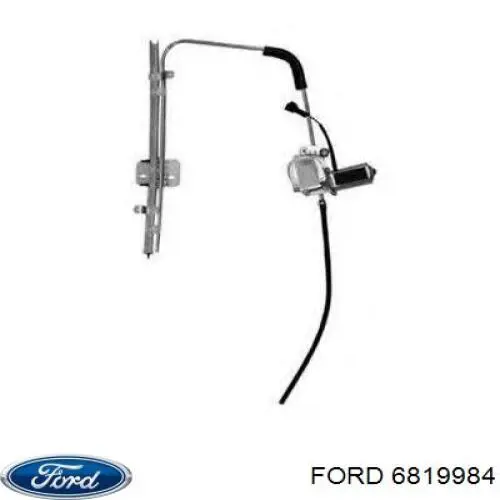 6819984 Ford mecanismo de elevalunas, puerta delantera derecha