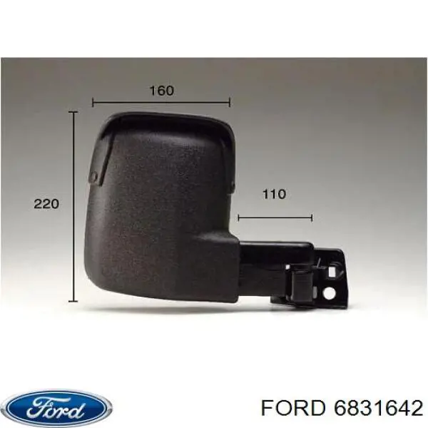 Comprar 6831642 Ford Espejo de retrovisor derecho