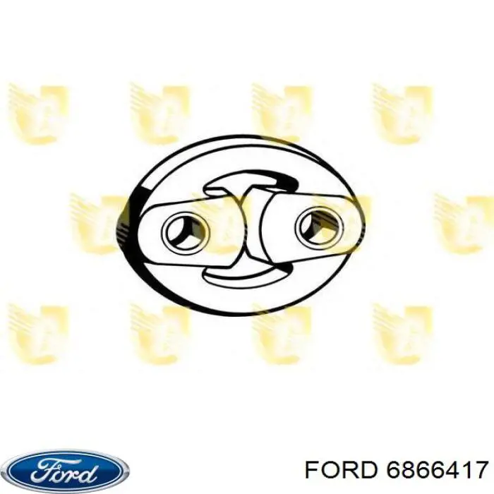 Soporte, silenciador Ford Mondeo 1 GBP