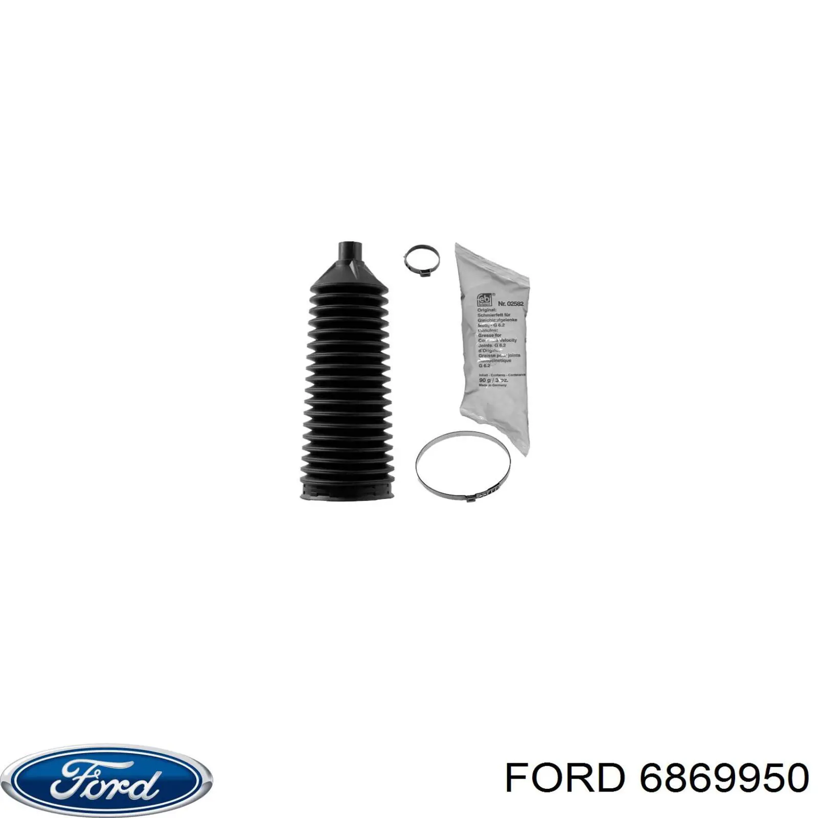 Guardapolvo de dirección Ford 6869950 precio, desde 7,41 EUR