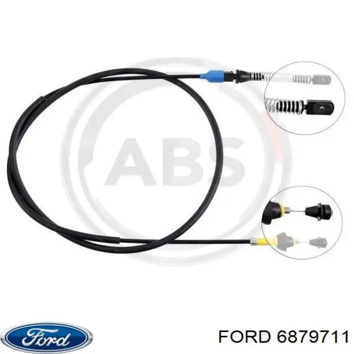 6596403 Ford cable del acelerador