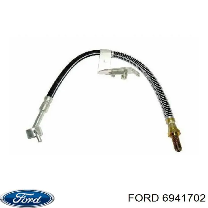 6941702 Ford latiguillos de freno delantero izquierdo