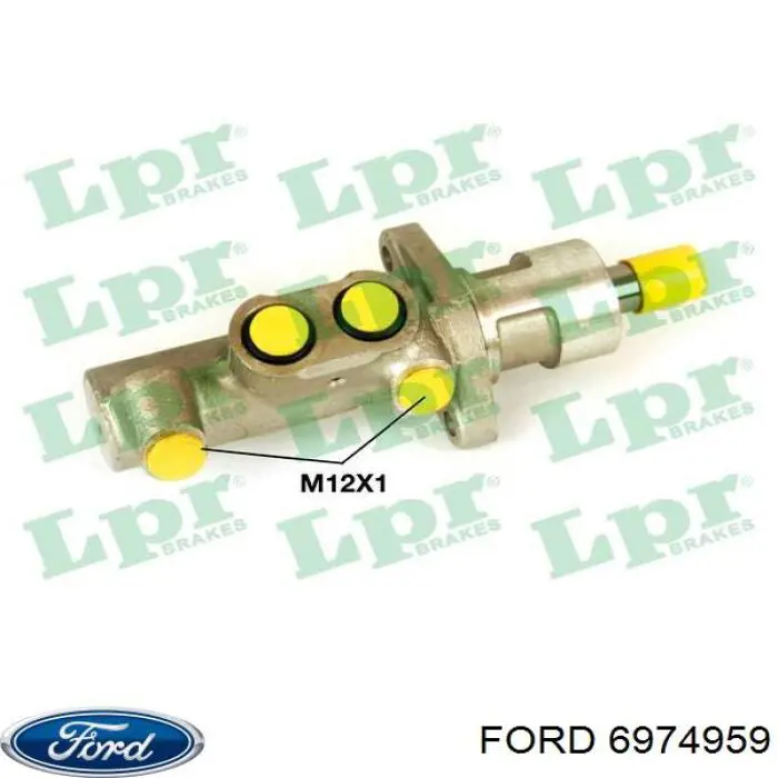 Cilindro maestro de frenos Ford 6974959 precio, desde 78,82 EUR