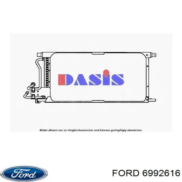 6992616 Ford condensador aire acondicionado