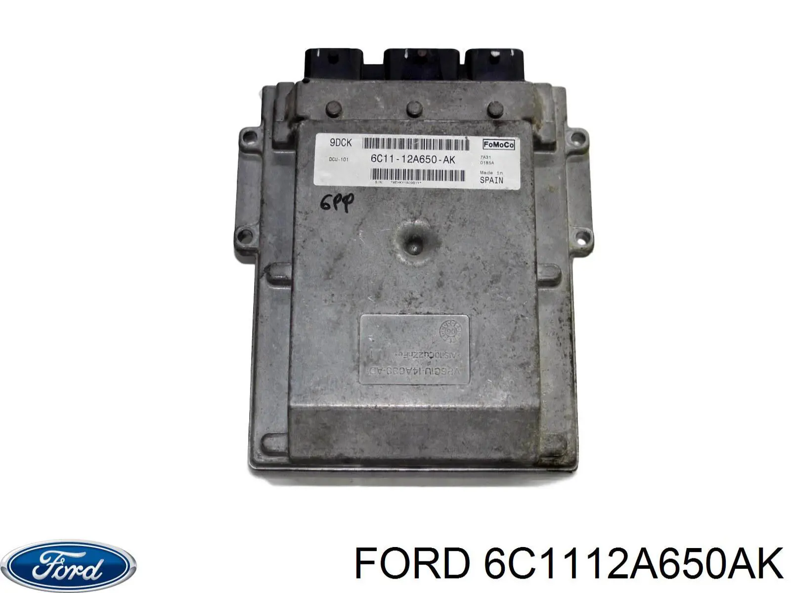 ECU 6C1112A650AK Ford