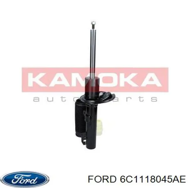 6C1118045AE Ford amortiguador delantero