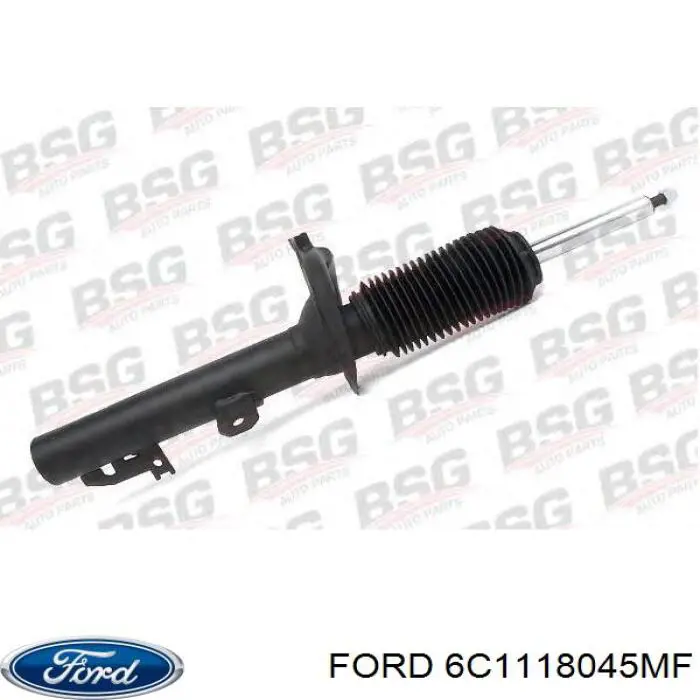 6C11 18045 MF Ford amortiguador delantero