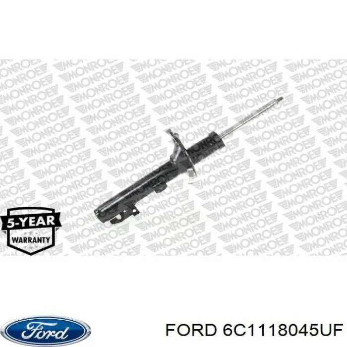 6C11 18045 UF Ford amortiguador delantero