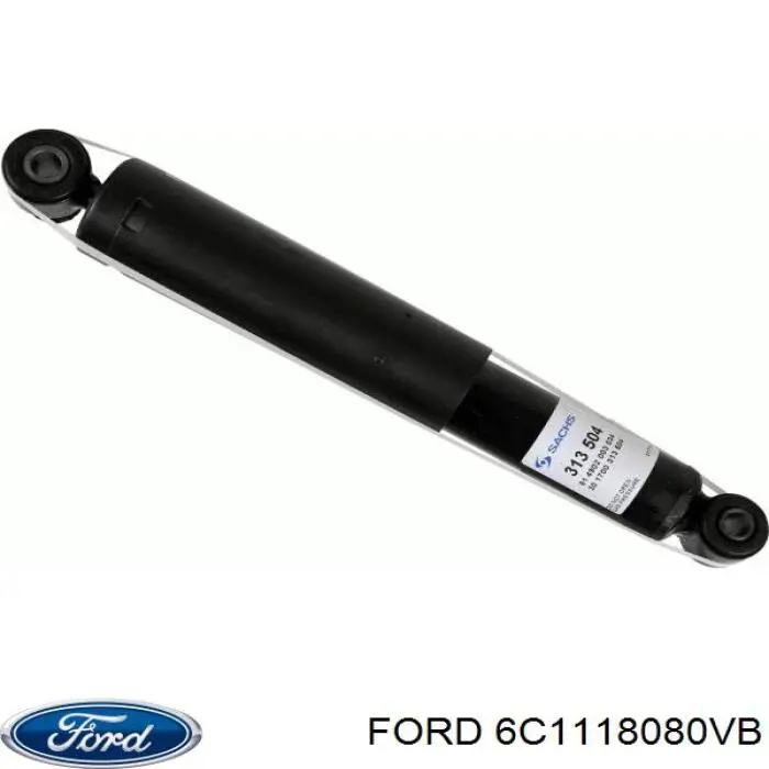 Amortiguador trasero Ford 6C1118080VB precio, desde 50,02 EUR