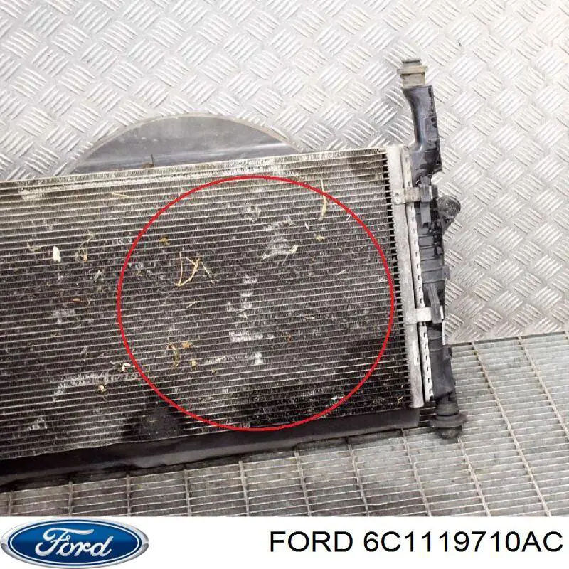 Condensador aire acondicionado 6C1119710AC Ford