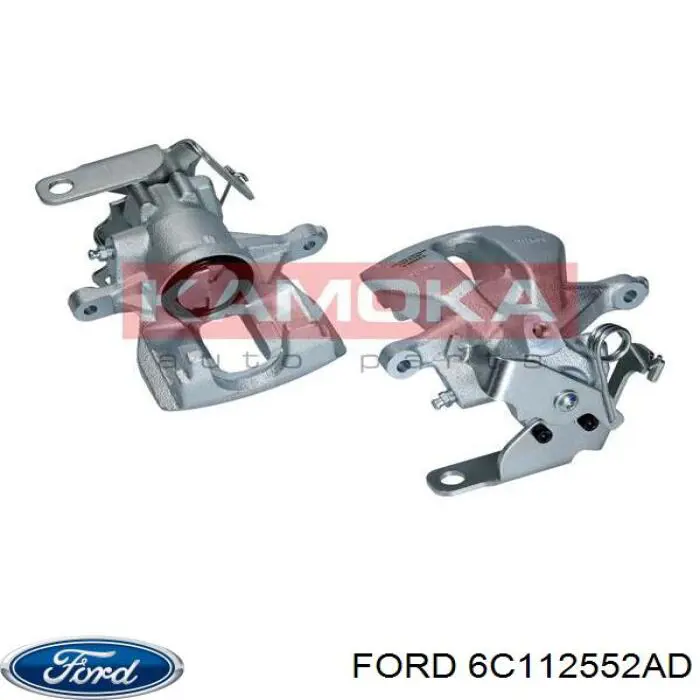 Comprar 6C112552AD Ford Pinza de freno trasera derecha