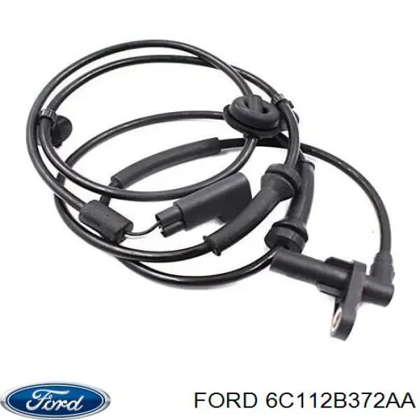 6C112B372AA Ford sensor abs delantero