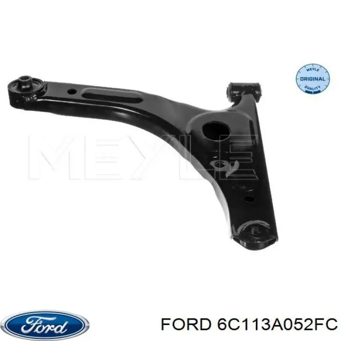 Brazo inferior derecho de la suspensión delantera Ford 6C113A052FC