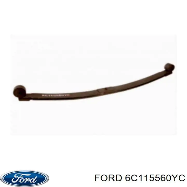 6C115560YC Ford ballesta trasera