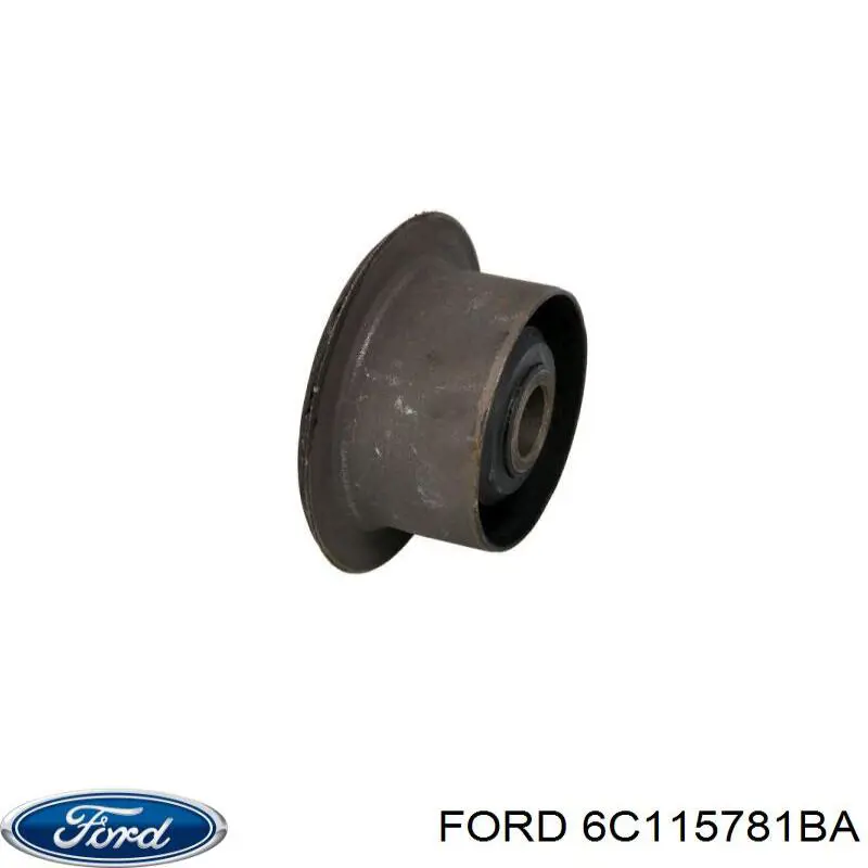 6C115781BA Ford silentblock delantero de ballesta delantera