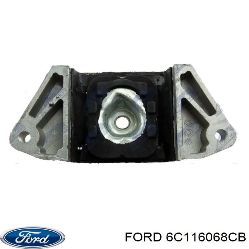 6C116068CB Ford Soporte de caja de velocidades