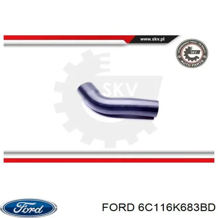 Comprar 6C116K683BD Ford Tubo intercooler