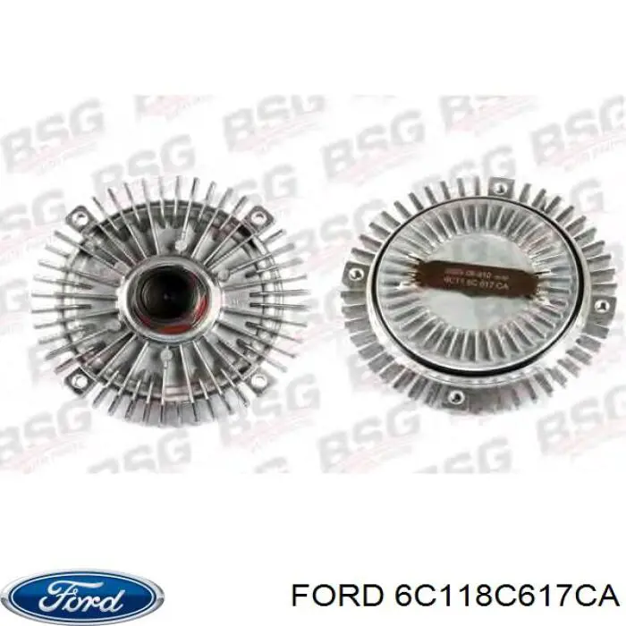 Embrague, ventilador de refrigeración Ford 6C118C617CA precio, desde 77,14 EUR